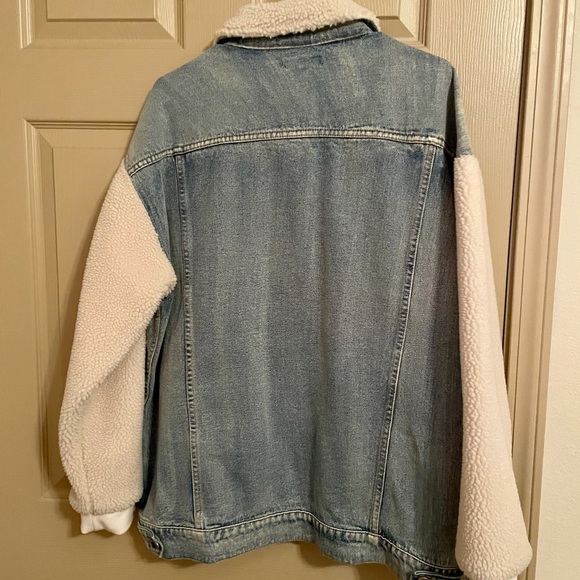 Denim sherpa jacket - Picture 3 of 4